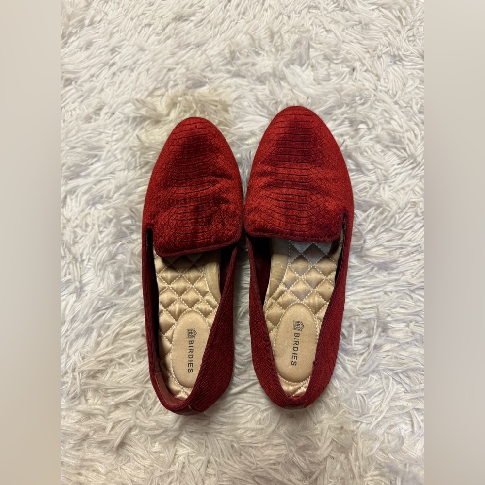 Birdies The Starling Brandy Velvet flat - Picture 5 of 15